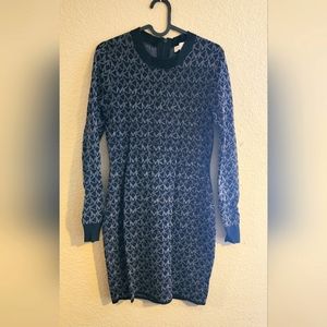 Michael Kors Black Signature Logo dress